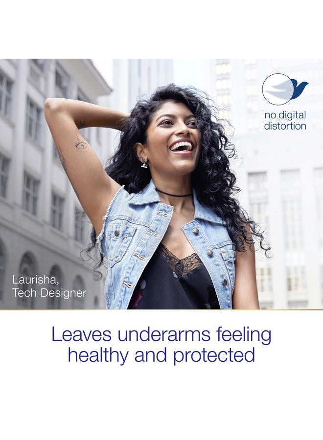 Dove مزيل العرق برائحة بتلات الورد، 3.8 أونصة، عبوة من 3 - Image 4