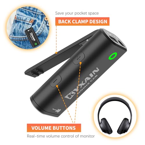 KYXAIN Guitar Audio Interface Pocket Internal Recording Sound Card with Type-C & Lightning for Live Streaming by iPad, iPhone, Android, PC Plug and Laptop Plug & Play - Image 4