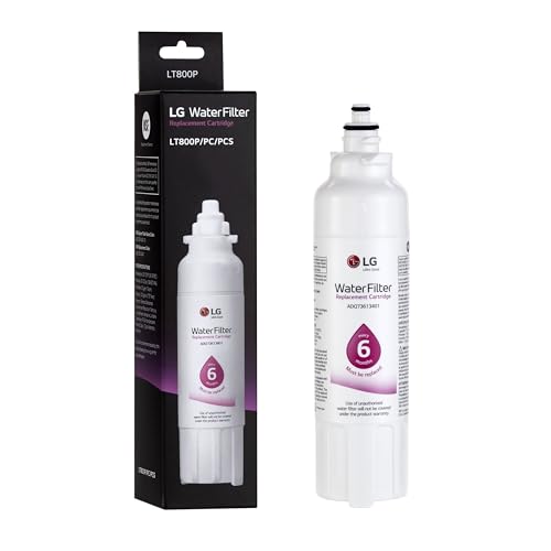 LG 6 month 200 Gallon Capacity Replacement Refrigerator Water Filter, White - Image 1