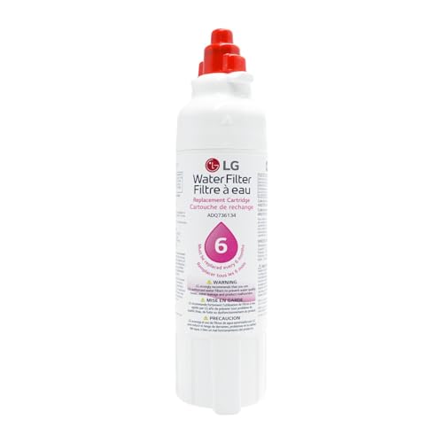 LG 6 month 200 Gallon Capacity Replacement Refrigerator Water Filter, White - Image 4