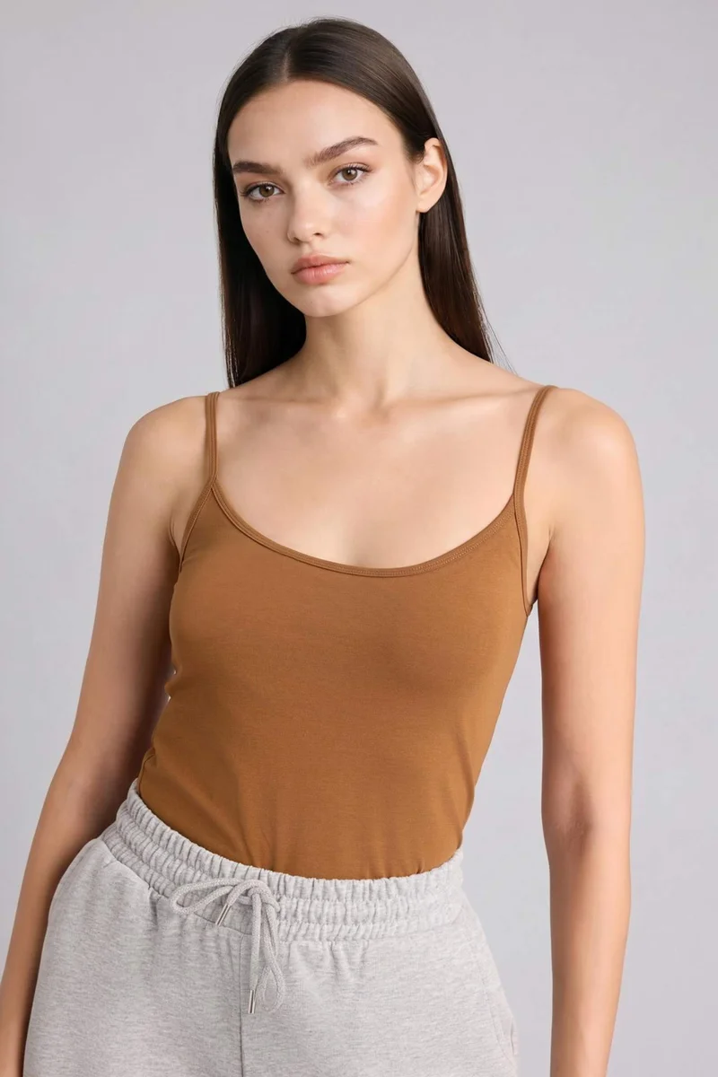 ديفاكتو Cotton Tank Top