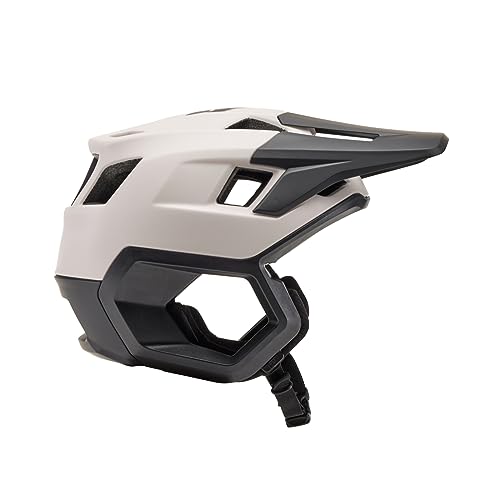 Fox Racing Unisex Dropframe Mountain Bike Helmet Vintage White Medium - Image 1