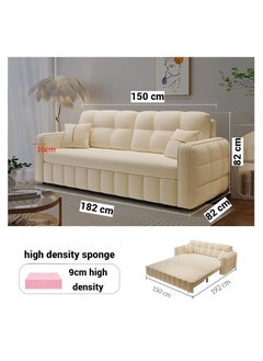 AWD Sofa Bed, Pull-out Sofa Come Bed, Extendable Sofa Bed with Storage Box, Convertible Sofa Bed, Daybed 3-seater Sleeping Sofa for Living Room Furniture.  - Image 5