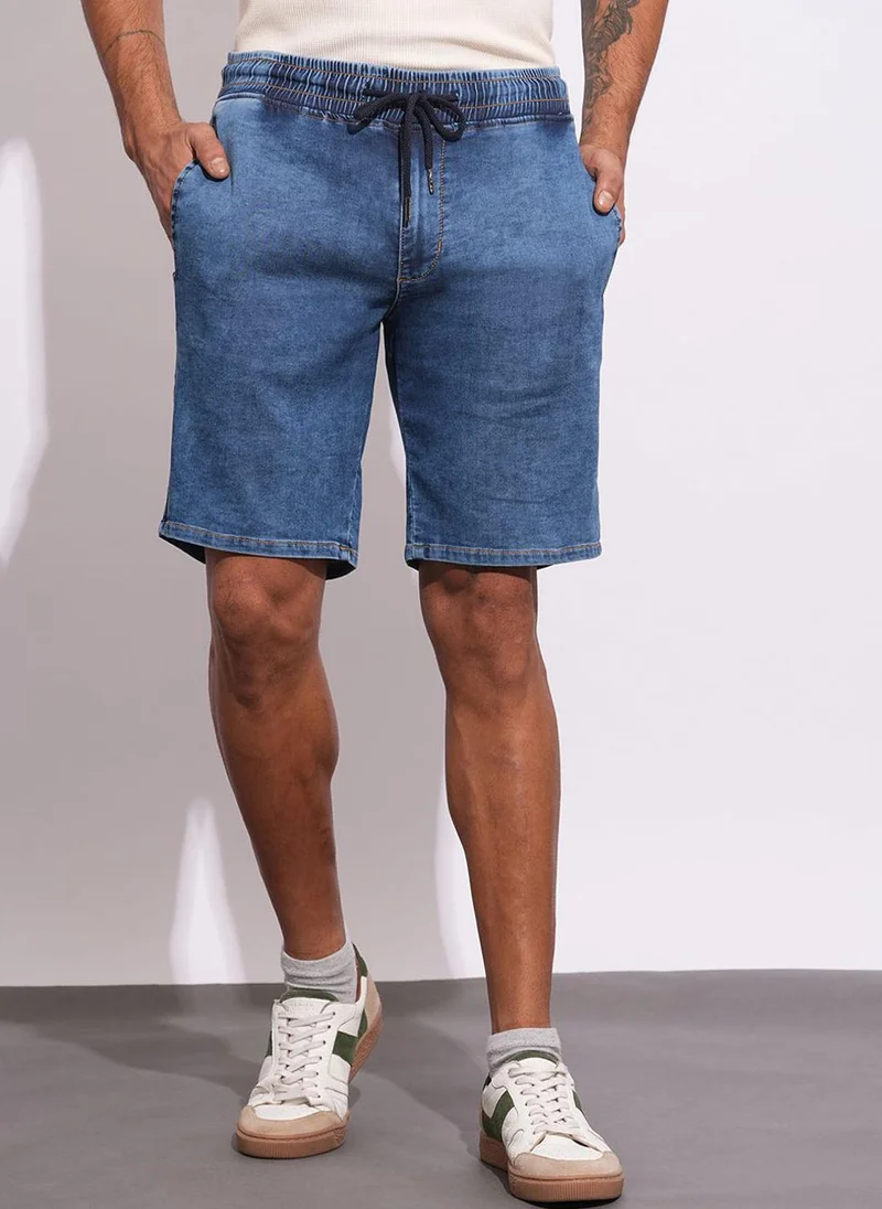 بيينغ هيومان Men Denim Shorts