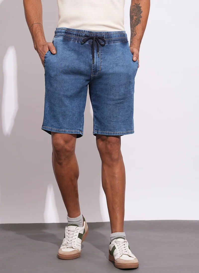 بيينغ هيومان Men Denim Shorts