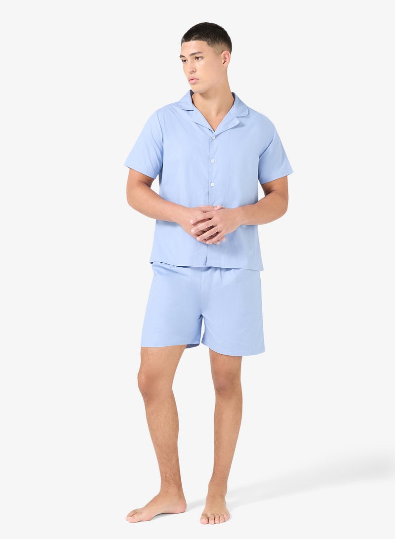 Seventy Five Nightwear Shirt & Shorts Set - Image 5