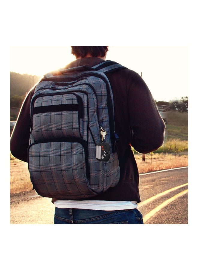 يونك غطاء حامي متوافق مع أجهزة Apple AirPods الجديدة من الجيل الثالث الأسود / الرمادي - Image 4