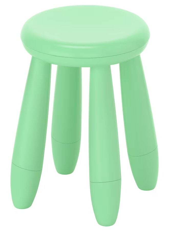 Plastic Lightweight Stool Green
