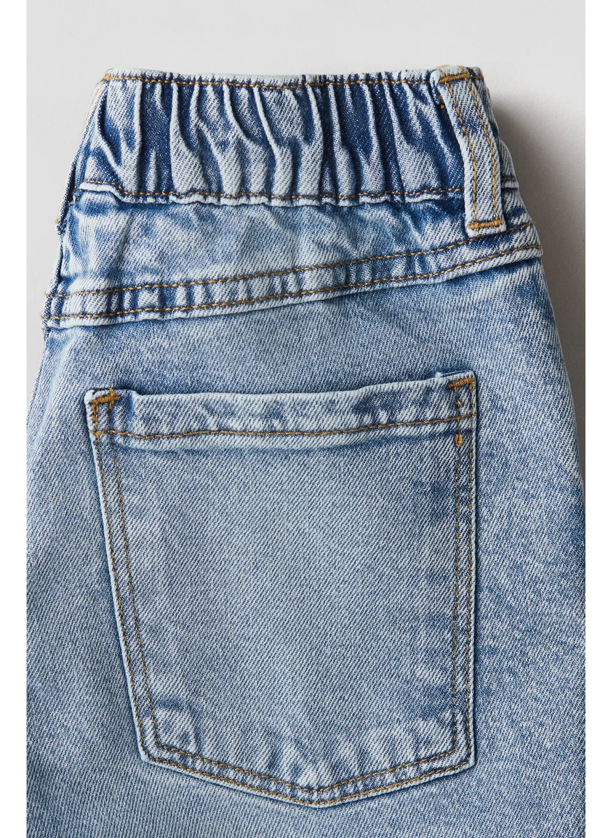 H&M Loose Fit Denim Shorts