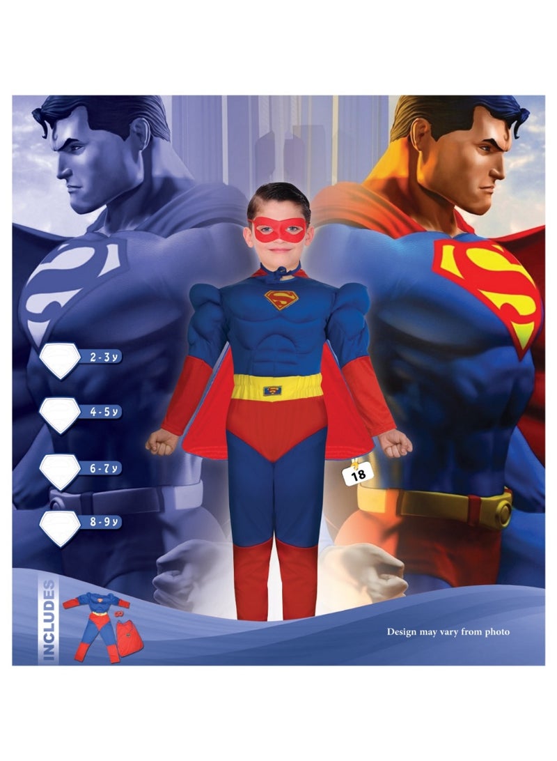 AVENGERS Superman costume for kids - Superhero themed costume - Suitable for 8-9 years old - Image 1