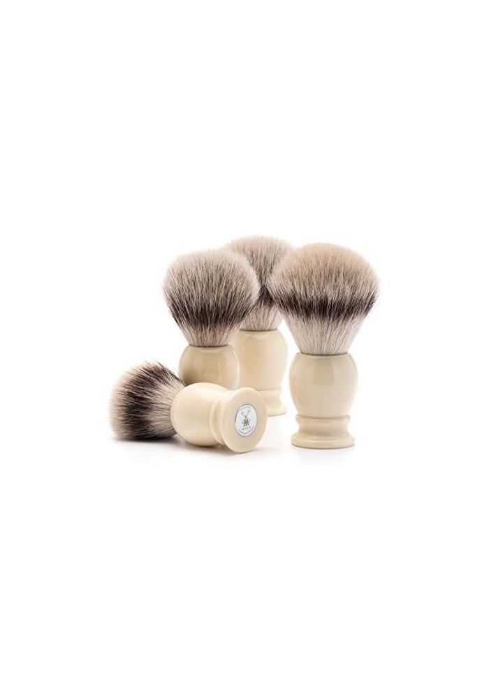 MÜHLE فرشاة حلاقة موله كلاسيك بيضاء متوسطة من ألياف سيلفرتيب - Image 2