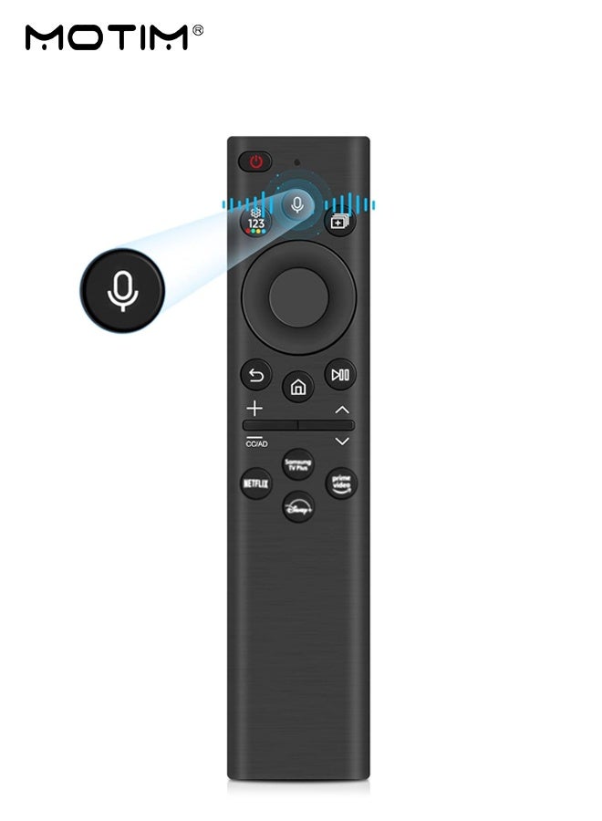 Motim Universal Remote Control For Samsung Smart TVs, Voice Control (HDTV, 4K UHD, Curved, QLED), BN59-01385A D 01391A 01386D 01390B - Image 1