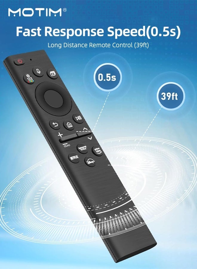 Motim Universal Remote Control For Samsung Smart TVs, Voice Control (HDTV, 4K UHD, Curved, QLED), BN59-01385A D 01391A 01386D 01390B - Image 5