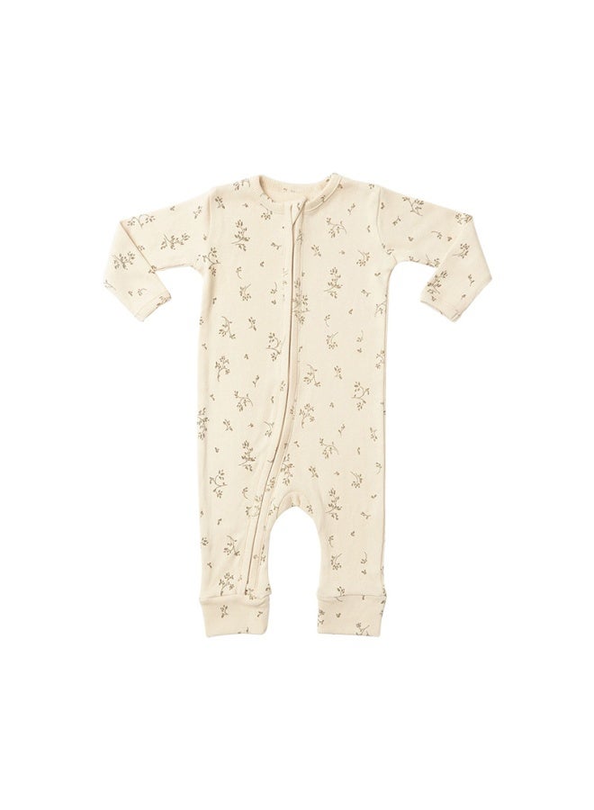 European And American Style Baby Jumpsuit Spring & Fall Male And Female Baby Pure Cotton Robe Baby Long-sleeved Crawling Suit Outer Wear