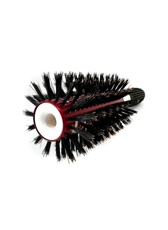 Phillips Brush Tourmaline Monster Vent 5 Professional Hair Brush (2.5” Diameter Barrel) - Vented Hairbrush With Nylon Reinforced Boar Hair Bristles, Beech Wood Handle With Rubber Grip - Image 2