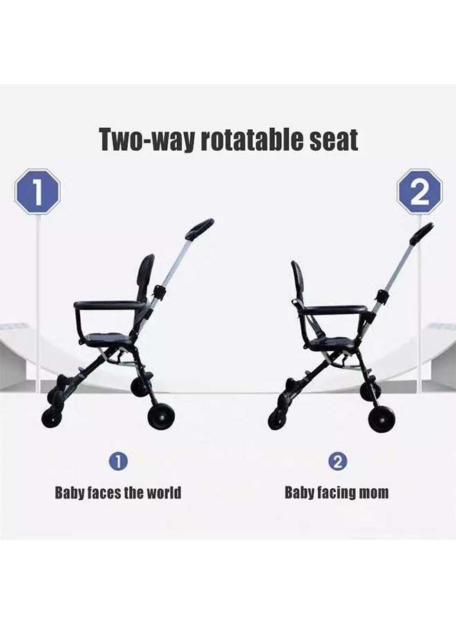 Generic Two Way Rotatable Jogging Strollers For New Born Babies  - Image 2