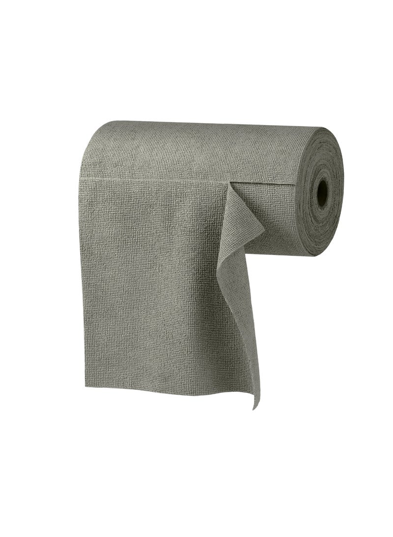 لفافة قماش تنظيف من الألياف الدقيقة، 30 قطعة - فائقة الامتصاص، خالية من الوبر، سريعة الجفاف، قابلة للتمزيق، قابلة لإعادة الاستخدام للمطبخ والمنزل والسيارة والزجاج وتنظيف الأسطح المتعددة (30 × 30 سم) - Image 2