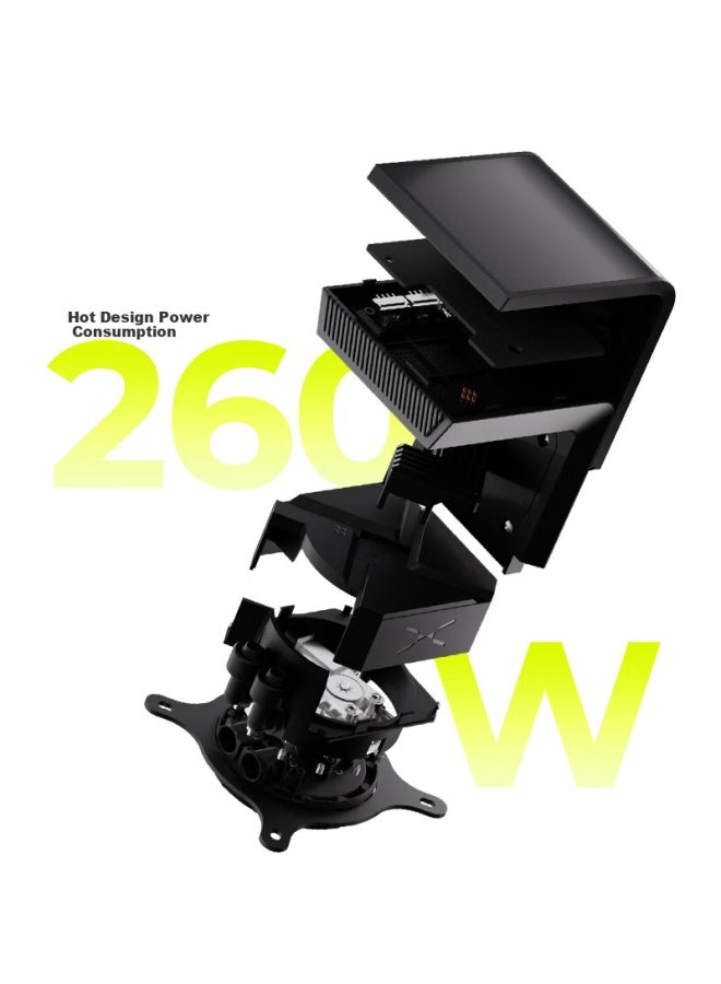 Tryx Panorama Zhuoyu Se 240 Water-cooled Cpu Cooler, Argb Black, 6.67-inch Curved Screen, Asetek, Ki Software, Naked Eye 3d - Image 5