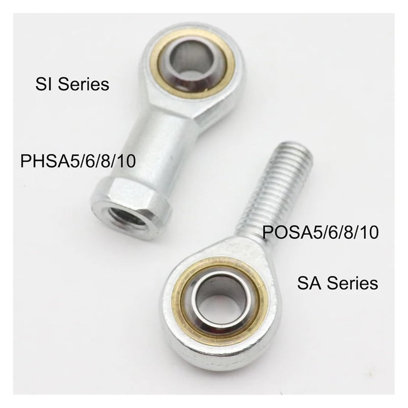 SA18 18mm Left Thread Ball Joint Metric Threaded Rod End Bearing Male Female - Image 3