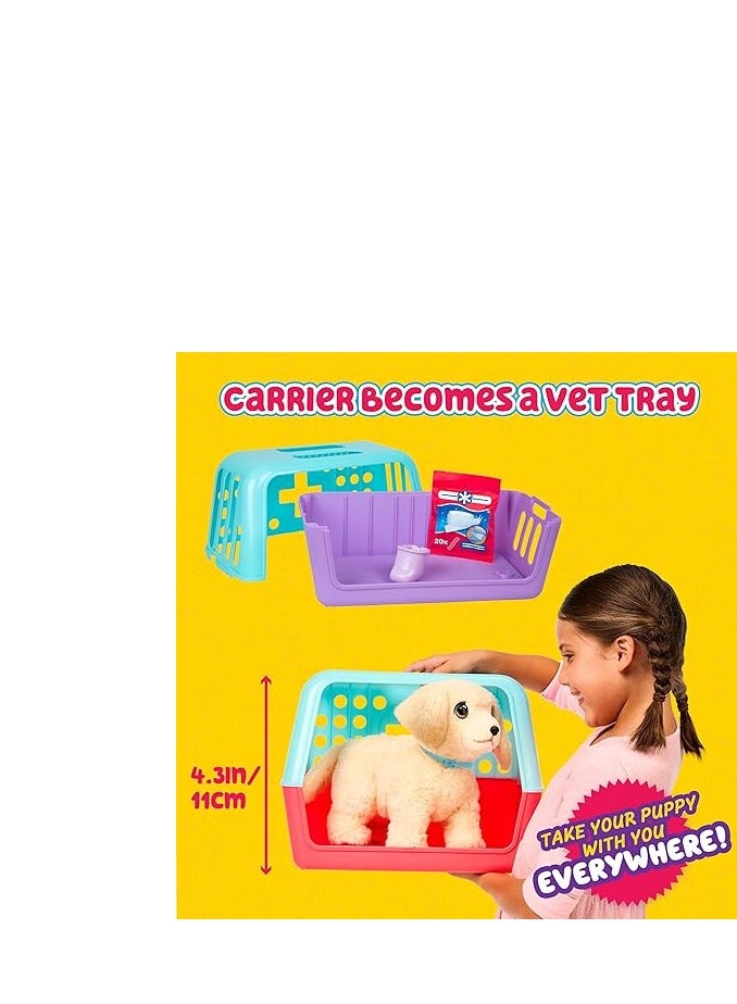 Little Live Pets Ouchies Deluxe Single Pack – Cooper | Interactive Rescue Plush Pet with Realistic Cries & Deluxe Accessories | Kids Soft Toy Gift - Image 3