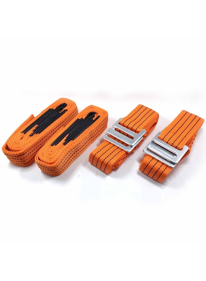 NAMSON Moving Belt For Moving Heavy Items Adjustable Lift Heavy Objects Up To 800 Lbs Orange Cargo Belt - Image 1