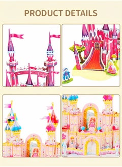 GROIC 3 Pieces 3D Puzzle Paper Toys Building Puzzle Jigsaw Puzzle Paper Model Kit Puzzle DIY Arts Puzzle Creative DIY Gift for Kids, Educational Toys  - Image 4