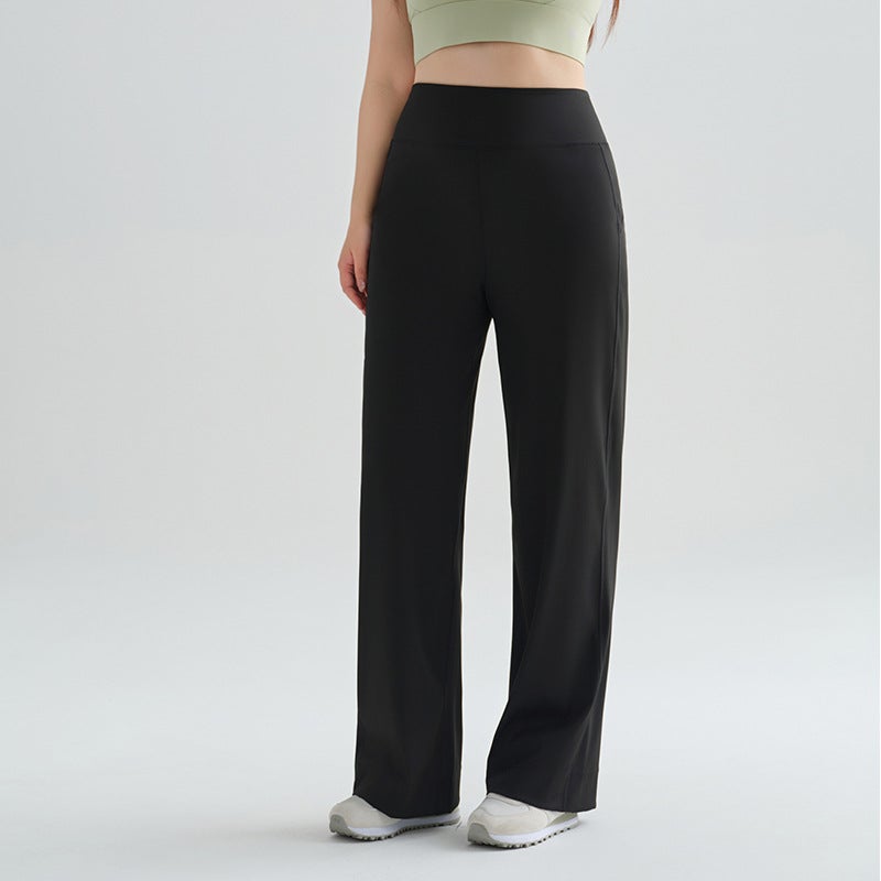 Plus Size Yoga Pants High Waist Sports Leggings Women Loose Wide Leg Running Yoga Wear Slimming Fitness Pants - Image 1