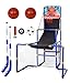 Surpop Kids Basketball Hoop Arcade Game with 4 Balls and Infrared Scoring Indicator Basketball Football Hockey 3in1 Toy Sports Game for Kids 3 - Image 4