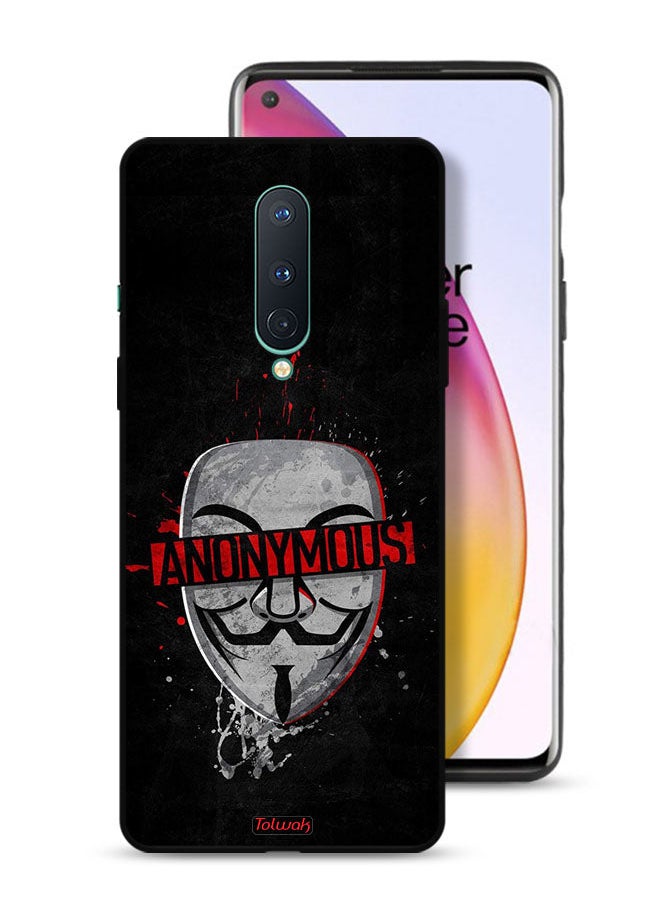 Tolwak - OnePlus 8 Protective Case Cover Anonymous - Image 1