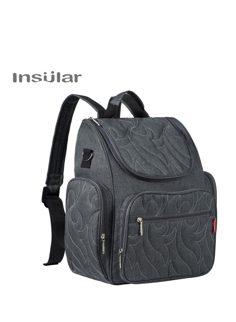 insular Multi-Function Baby Diaper Bag - Image 1
