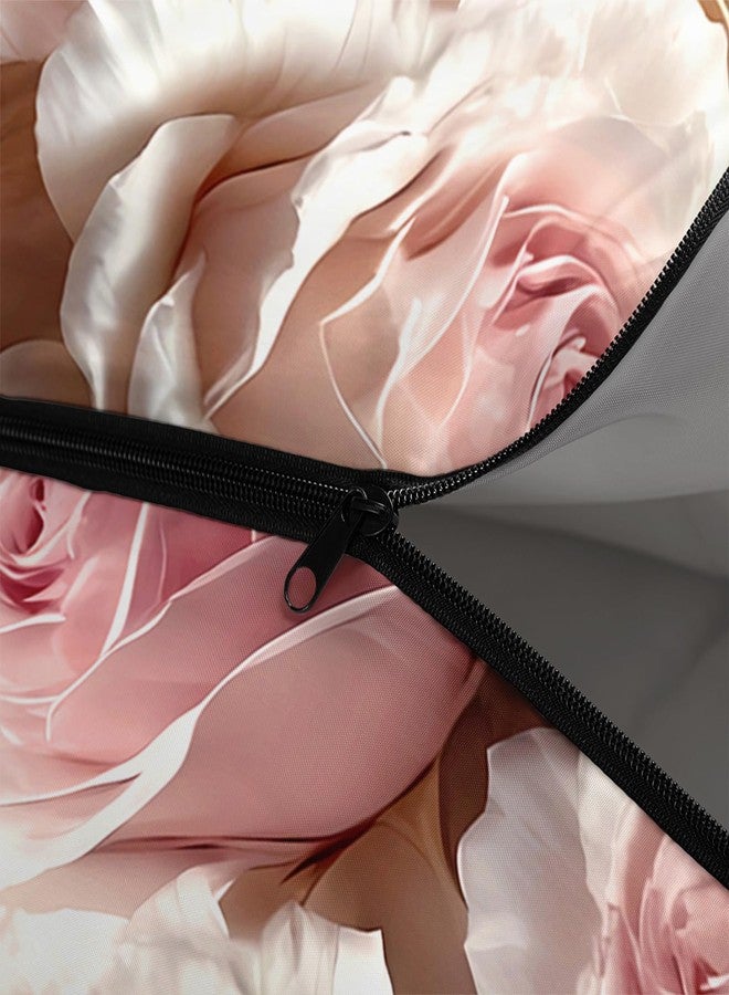 QOOMO Pink Rose Waterproof Sleeping Bags for Adults & Kids,Printed Camping Sleeping Bags, 3 Season Warm & Cool Weather,Lightweight,Traveling,and Outdoors,Camping Gear Equipment,31x90inch - Image 5
