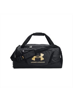 UNDER ARMOUR Unisex-Adult Undeniable 5.0 Duffle , Black Medium Heather (002)/Metallic Gold , Small  - Image 1