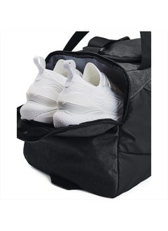 UNDER ARMOUR Unisex-Adult Undeniable 5.0 Duffle , Black Medium Heather (002)/Metallic Gold , Small  - Image 3