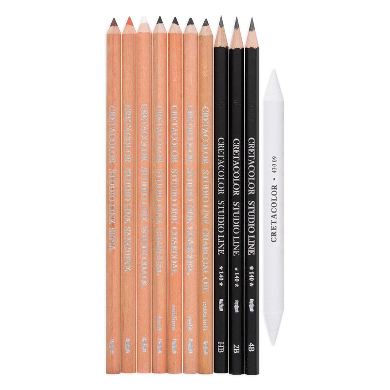 Cretacolor Artist Studio Sketching Pencil Set (11 Pieces) - Image 3