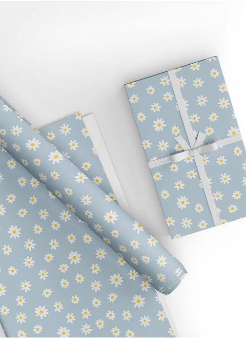 Daisies, Gift Wrapping paper (Pack of 4)