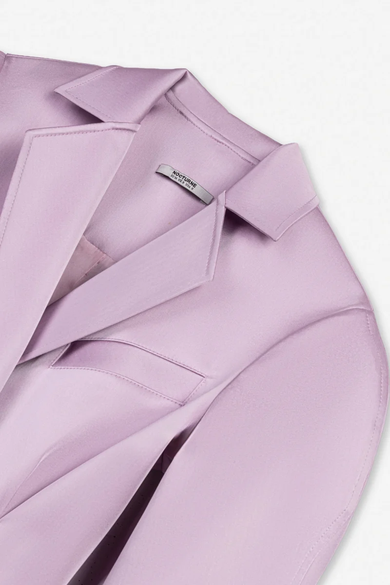 Nocturne  Double Breasted Folded Collar Jacket for Women | Best Price UAE