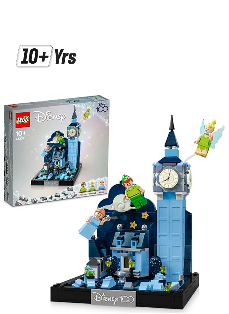 ليغو Disney Peter Pan & Wendy’s Flight Over London Building Toy Set; A Buildable Model That Celebrates Disney’S 100th Anniversary; Fun For Older Kids Aged 10 And Over And Fans Of The Classic Film (466 Pieces) 43232