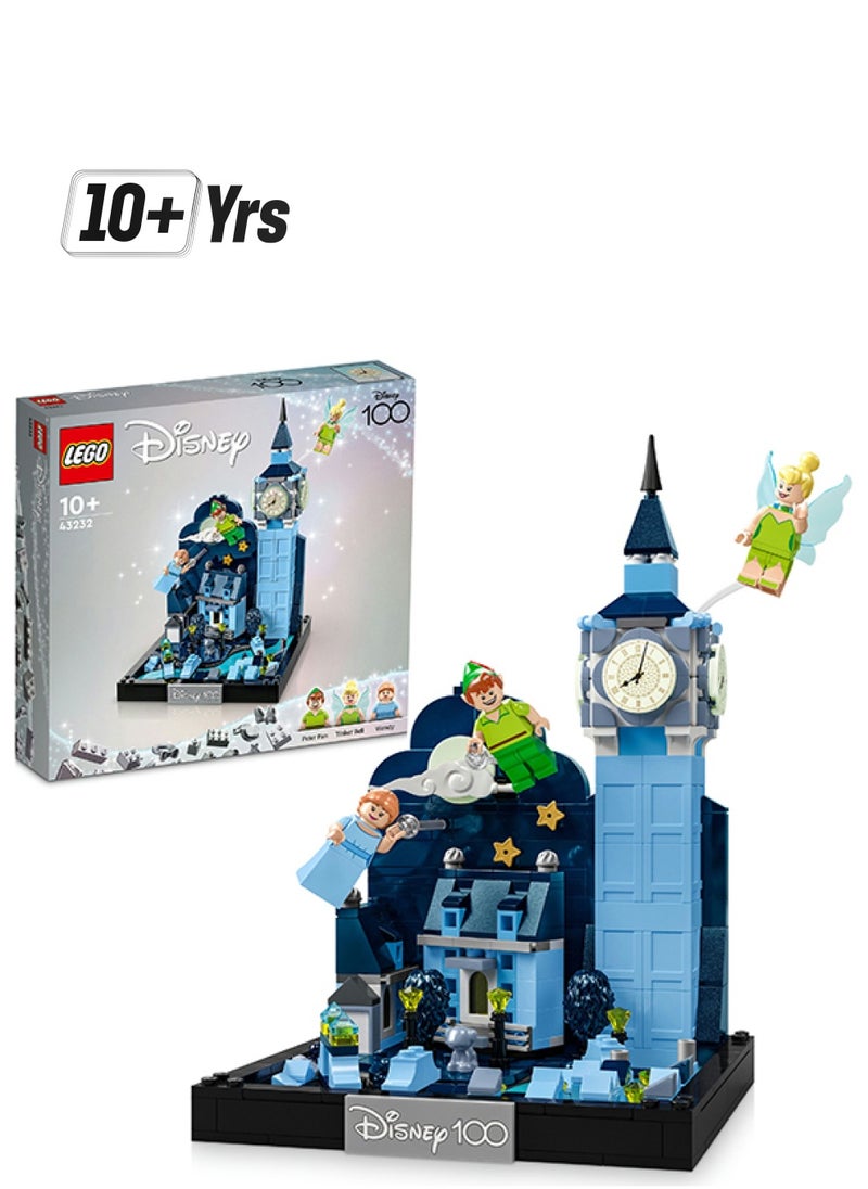 LEGO - Disney Peter Pan & Wendy’s Flight Over London Building Toy Set; A Buildable Model That Celebrates Disney’S 100th Anniversary; Fun For Older Kids Aged 10 And Over And Fans Of The Classic Film (466 Pieces) 43232 - Image 1