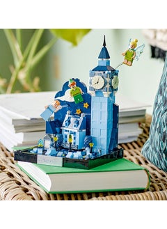 LEGO مجموعة بناء لعبة ديزني بيتر بان ووندي الطيران فوق لندن 43232؛ نموذج قابل للبناء يحتفل بالذكرى المئوية لديزني؛ ممتعة للأطفال الأكبر سناً الذين تتراوح أعمارهم بين 10 أعوام وأكثر ومعجبي الفيلم الكلاسيكي (466 قطعة)  - Image 4