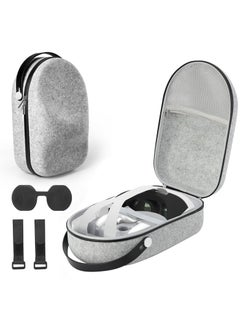 Excefore Hard Carrying Case for Meta Oculus Quest 2/Quest 3/Vision Pro Original/Elite Version VR Gaming Headset and Touch Controllers - Travel and Home Storage Compatible Accessories  - Image 1