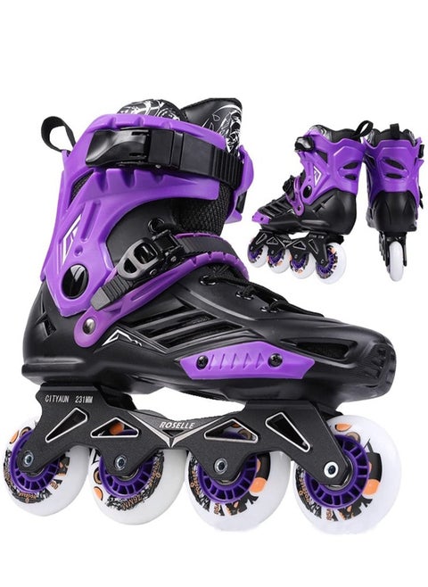 Skating Shoes Professional Inline Skates Single Row Roller Blades Performance Skates No Physical Brake