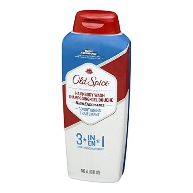 Old Spice High Endurance Conditioning Hair and Body Wash 18 oz