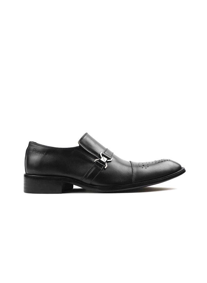 PRONTO - Cap Toe Strap Loafer - Image 1