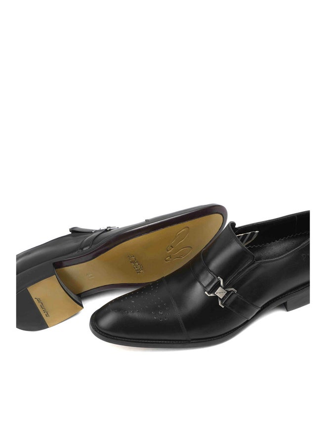 PRONTO - Cap Toe Strap Loafer - Image 1