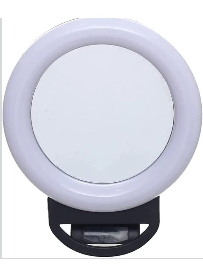 Ring Light Selfie for Mobile Phone Rechargeable LED Camera Light for Video Shooting, Laptop Lamp for Video Conference (All Color Light and Flash - Image 2