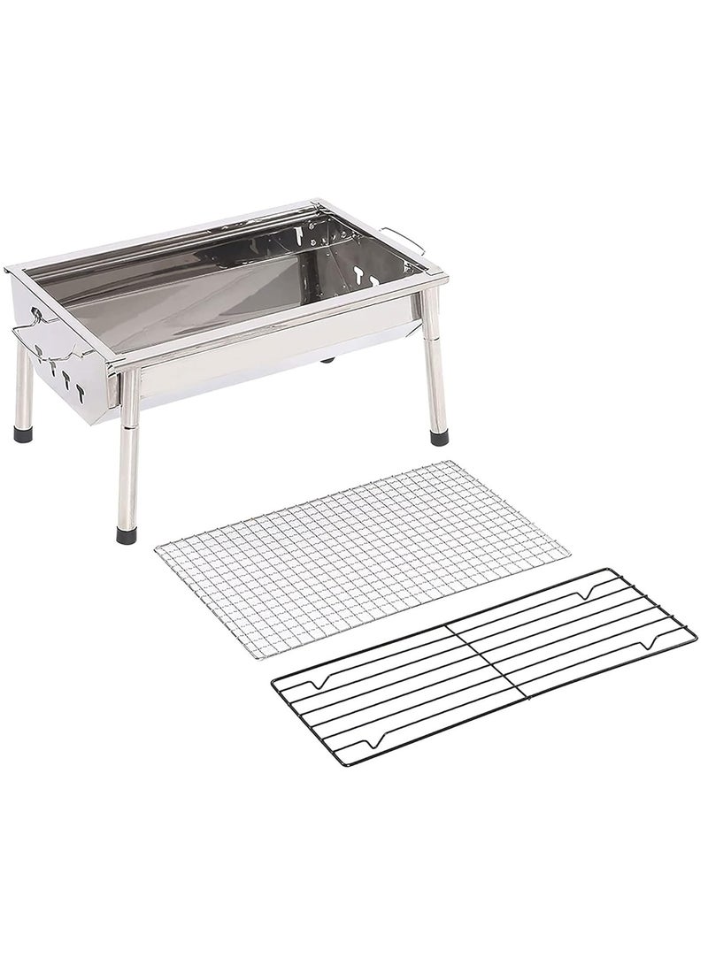 فيند شواية الفحم المحمولة المصنوعة من الفولاذ المقاوم للصدأ - Image 4