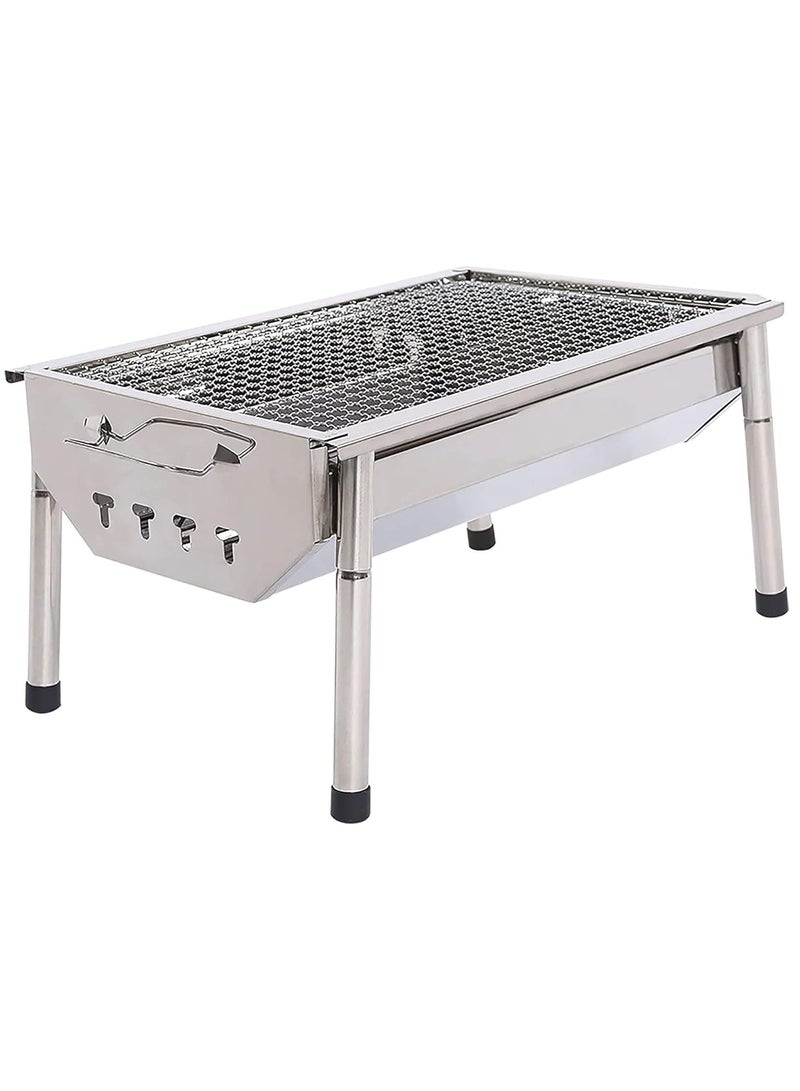 فيند شواية الفحم المحمولة المصنوعة من الفولاذ المقاوم للصدأ - Image 1