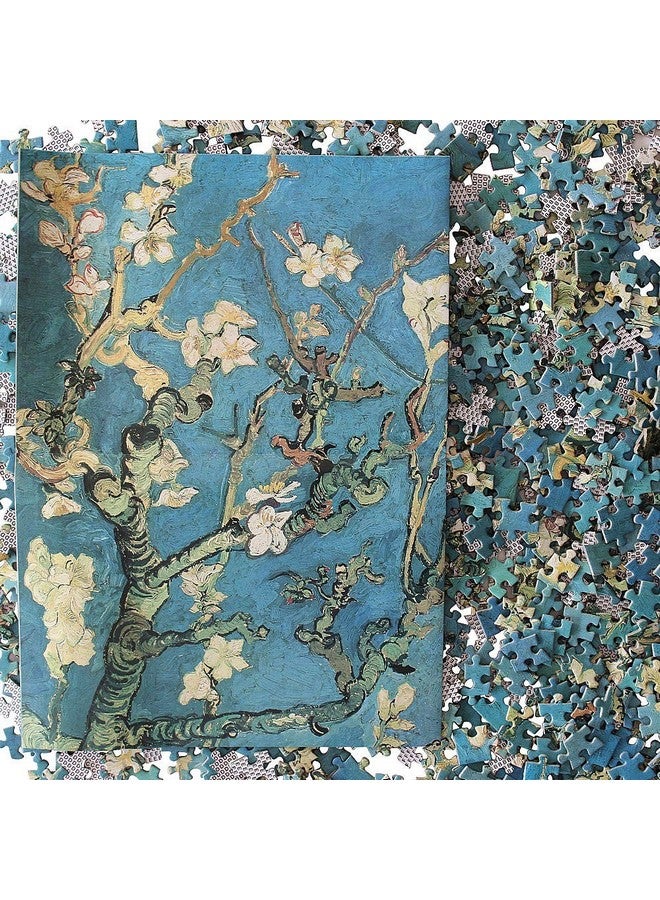 Almond Blossom By Vincent Van Gogh Jigsaw Puzzle 1000 Piece Art Painting Puzzles For Adults - Image 4