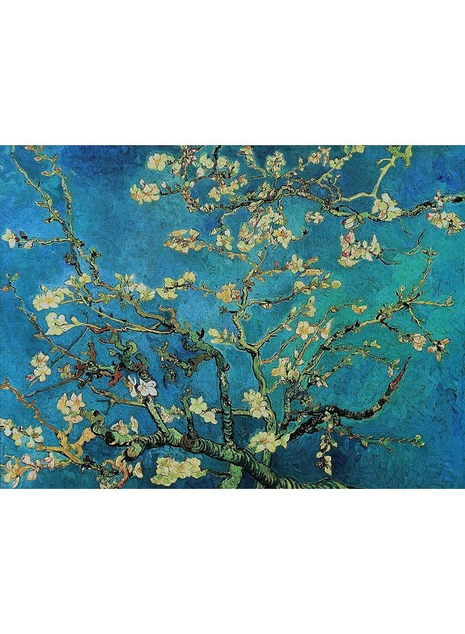 Almond Blossom By Vincent Van Gogh Jigsaw Puzzle 1000 Piece Art Painting Puzzles For Adults - Image 3