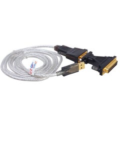 DTech DTECH 6 Feet USB to RS232 DB9 / DB25 Serial Port Adapter Cable For 9 Pin or 25 Pin Serial COM Port Connect PC  - Image 3